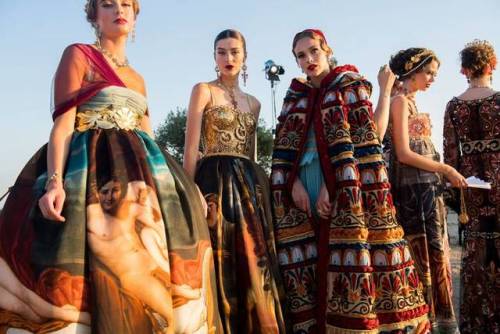 themakeupbrush:Dolce & Gabbana Alta Moda Fall 2019