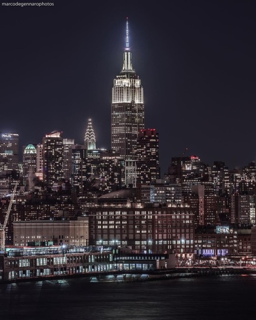 newyorkcityfeelings: Empire State Building, Midtown Manhattan by Marco Degennaro Photography