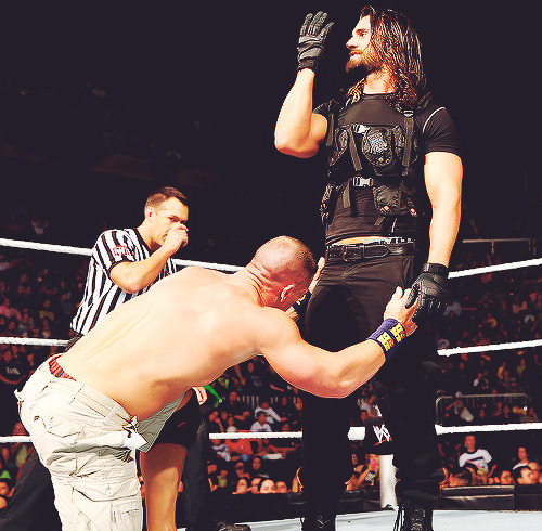 Damn there&rsquo;s that famous Cena move!