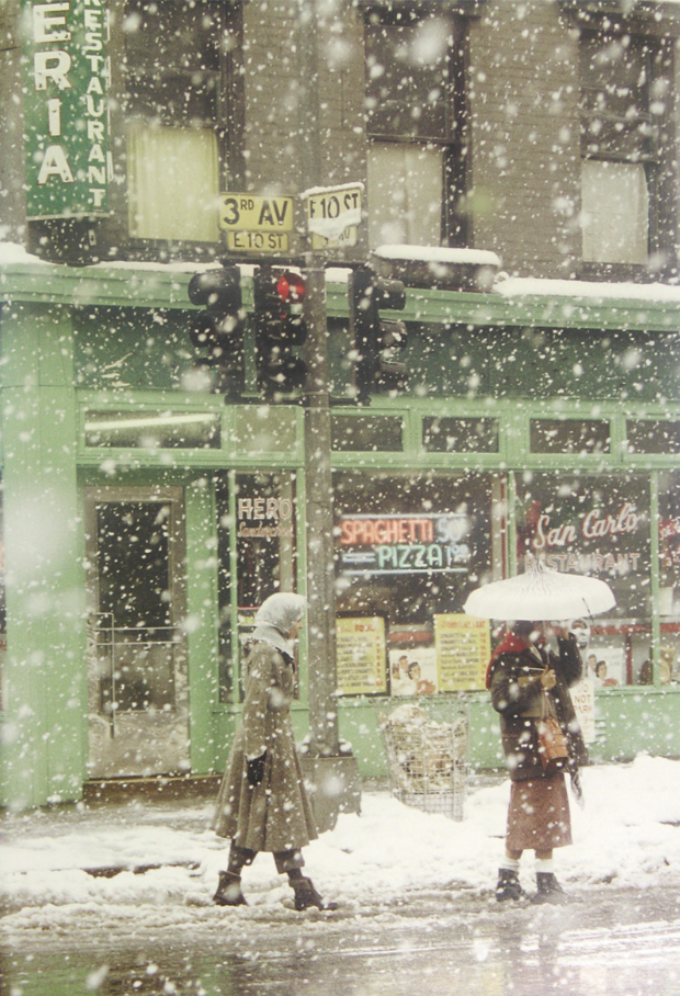 adreciclarte:  Saul Leiter - New York City 1952