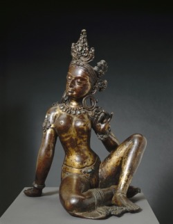 arjuna-vallabha:  Parvati, newari sculpture,