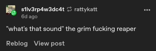 I Can't Not Reblog, This + The Replies Are GOLDEN