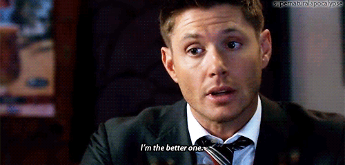 supernaturalapocalypse:  AU: Cas meets Angel!Dean and Demon!Dean… 
