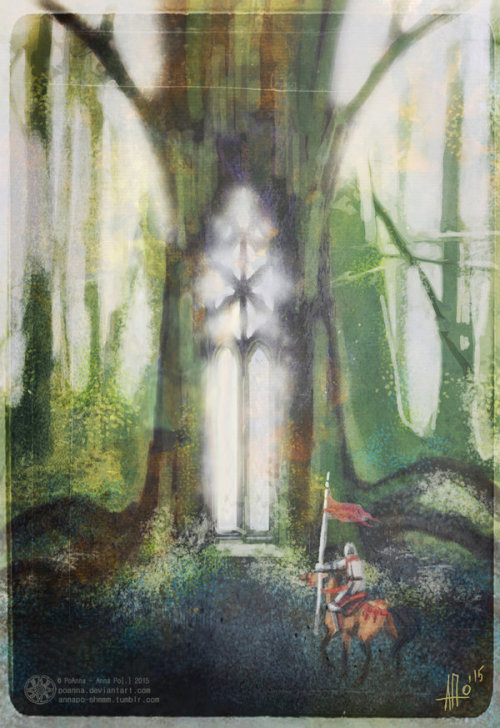 “The forest&rsquo;s window - Throned tree” by PoAnna