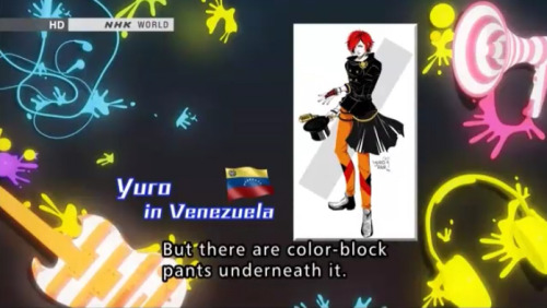 yuropyon:A design of mine was featured on J-MELO, a show from the NHK chain in Japan. ( *´ᵕ`*)/