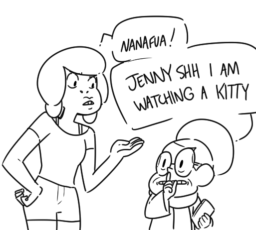 “Anyways, what did you want Jenny?”