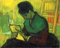 vincentvangogh-art:  The Novel Reader, 1888