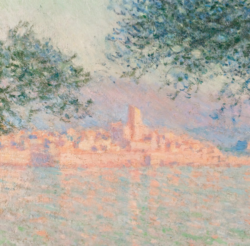 detailsofpaintings:Claude Monet, Antibes Vue de la Salis (details)1888