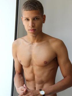 black-boys:  Chuck Achike at Premier Models