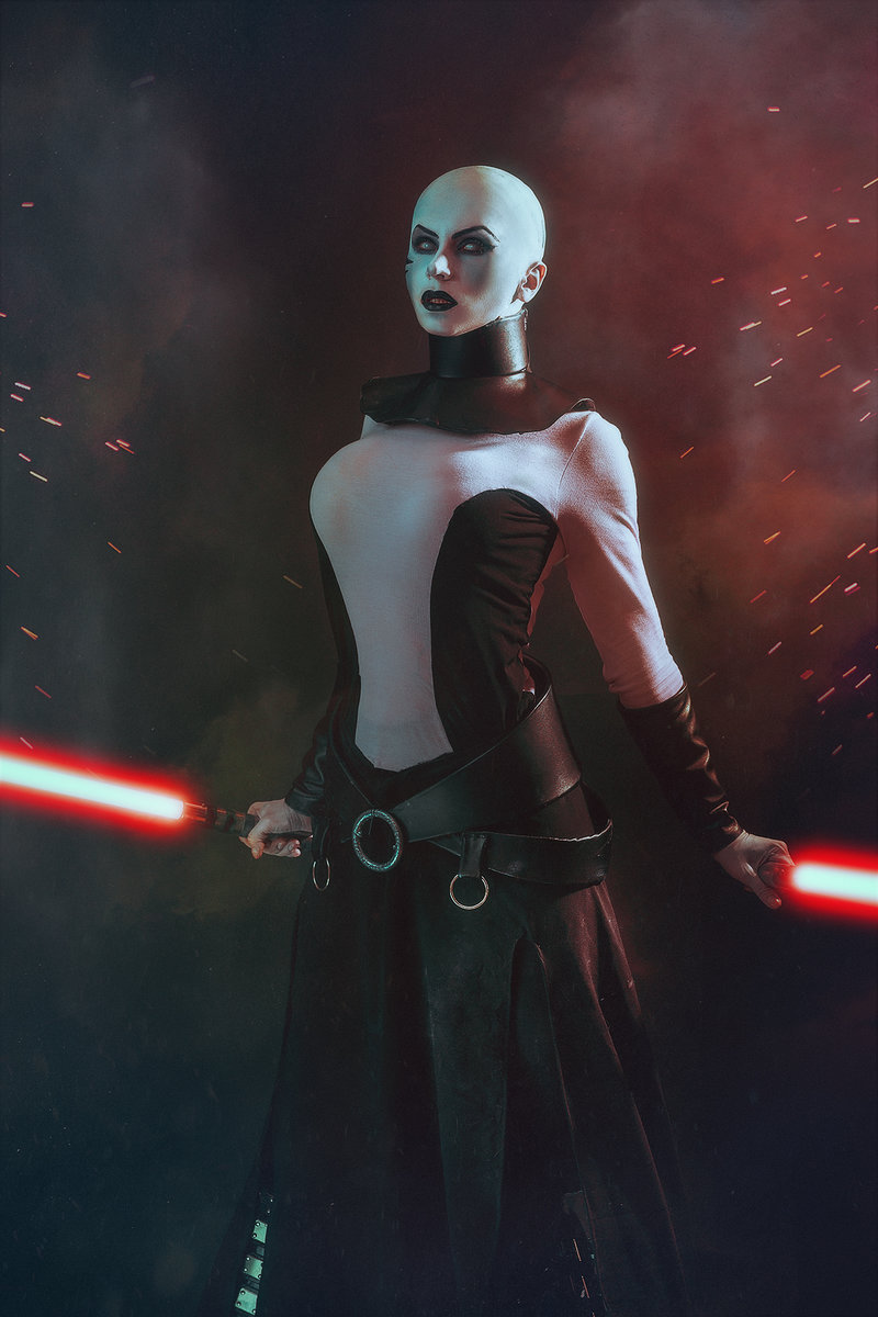 Asajj Ventress Cosplay by elenasamko 