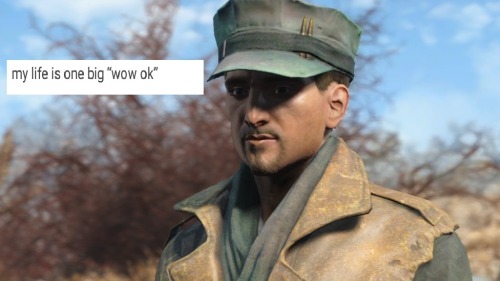 diamond-city-bitch: Fallout 4 Companions as text posts