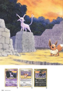 pokescans:    Pokémon Card Game Art Collection