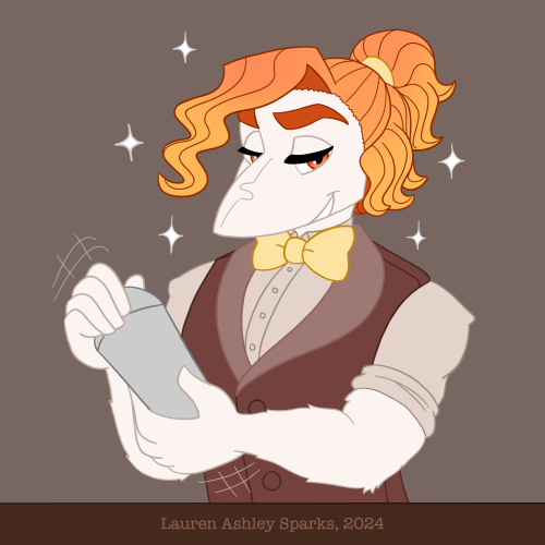 The Nightingale Has The Prettiest And Most Skilled Barkeep! (Just Don't Fuck With Them, Or You Might