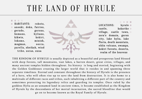 Time Periods Of The Legend Of Zelda I. The Creation Of The Land And The Sky ()This World Was Created