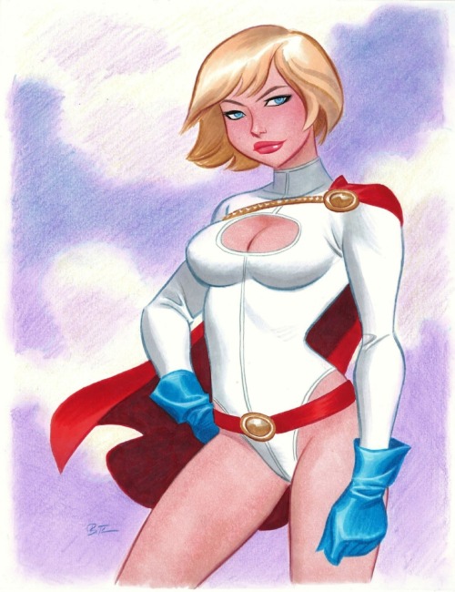 cooketimm:  Power Girl by Bruce Timm  porn pictures