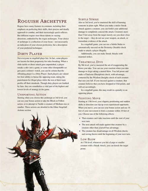 we-are-rogue: Homebrew Roguish Archetypes by The Middle Finger of VecnaAcrobat Arachnoid Stalker (Re