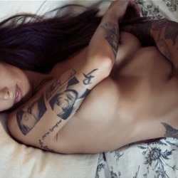 Allgrownsup:  Hot And Sexy Inked Girls Only - Http://Allgrownsup.tumblr.com #Inked
