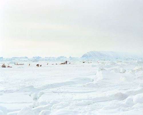 Back in Qaanaaq, North Greenland, after 3 days on the sea-ice...