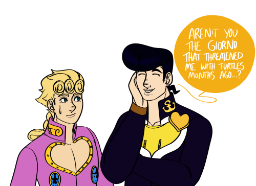 Josuke: At least one of you is nice-@giornosbadlydrawnblog | @lovaraxofficalblog