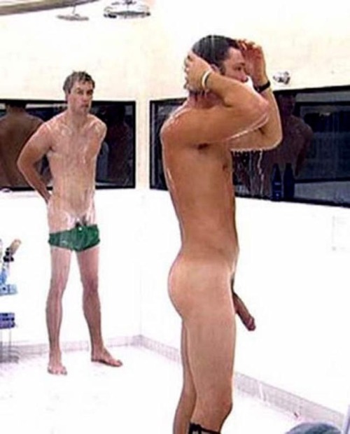 hotcunts:  If you missed this year on australian big brother you missed out. Stunning Jamie. Hung like a donkey…. this is why we need this kind of tv show… so we can look at this straight cunt for 100 days 