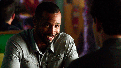 shadowhunterspocdaily: Luke Garroway smiling in This World Inverted