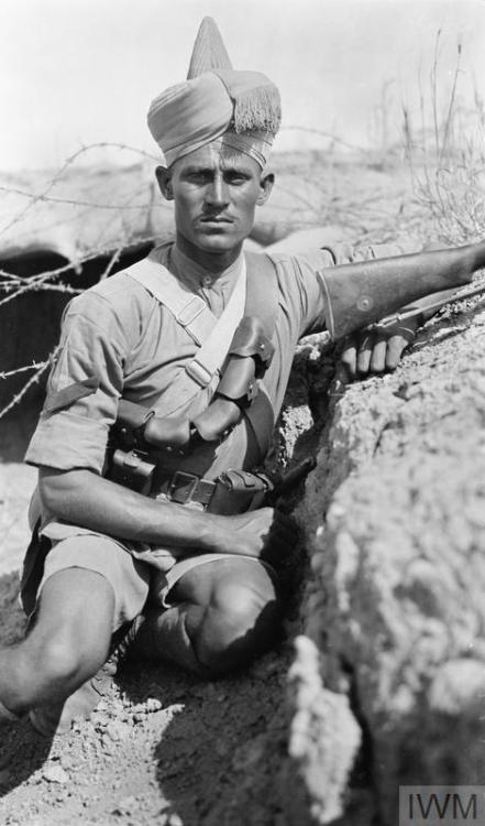 scrapironflotilla:A Lance Naik (Lance Corporal) of the Indian 112th Infantry, 34th Brigade (17th Div