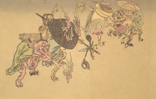 Kawanabe Kyôsai. Pictures of One Hundred Demons. 1890.