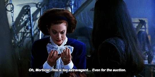 horroredits:  The Addams Family (1991) dir. Barry Sonnenfeld