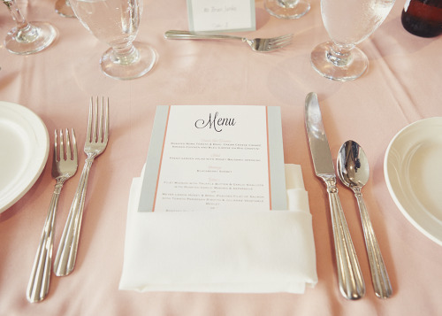 wedding menu