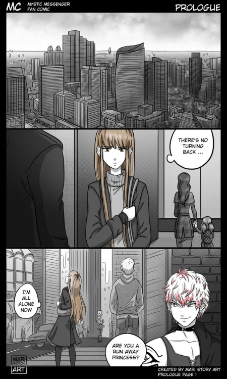 “MC” Mystic Messenger Fan Comic. Prologue Part 1Prologue:   Part 1   Part 2   Part 3Day 01:   Part 1