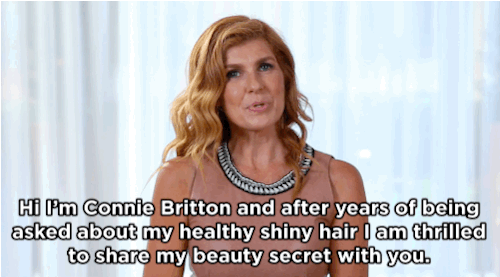 liquorinthefront: huffingtonpost: Connie Britton Reveals Her Best Beauty Secret… Feminism! ye