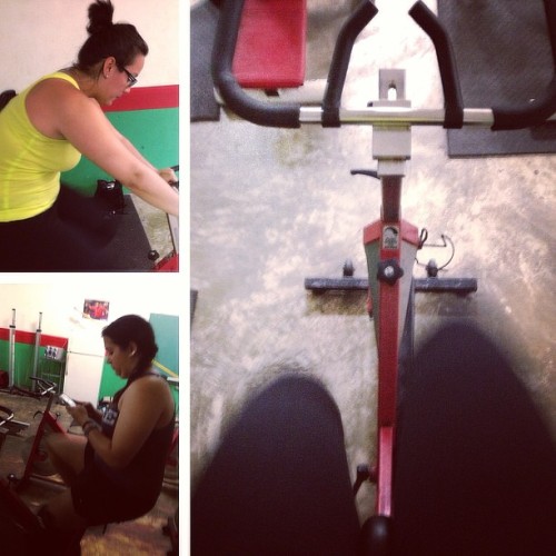XXX Motievaera ful cn ella.! Gym time!! @kiky0323 photo