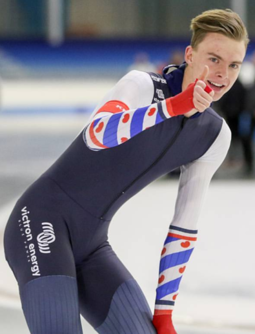 Damn hot cute dutch speedskater