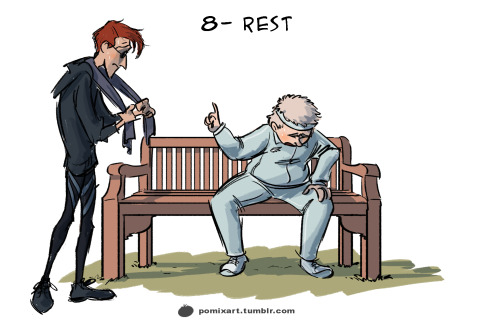 pomixart:There are so many ways to use a bench! Which one is your favorite? :)