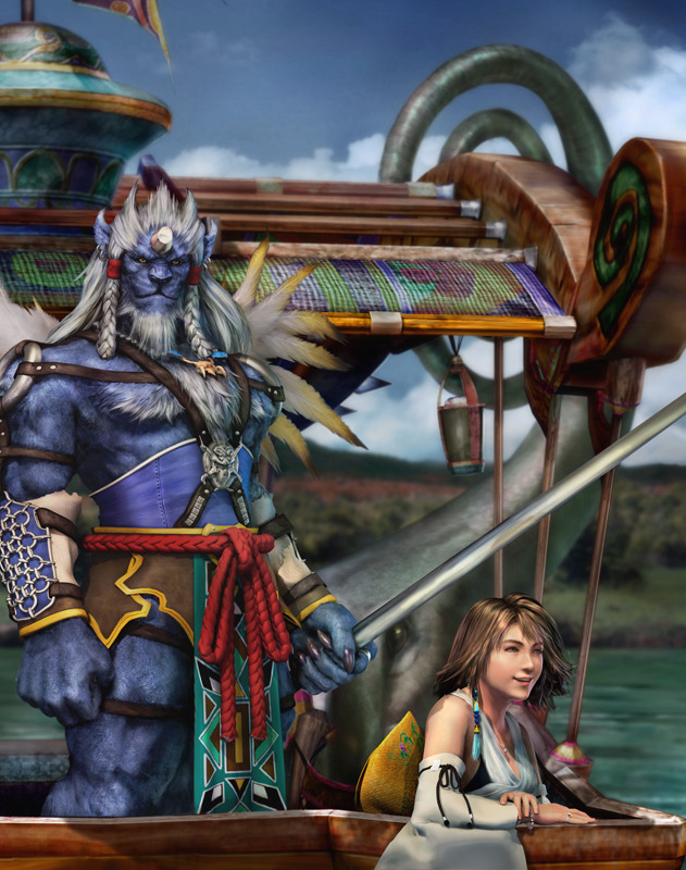 otlgaming:  FINAL FANTASY X|X-2 HD REMASTER ARTWORK Square Enix put out some cg artwork