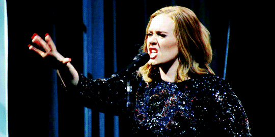 fuckyasadele:  Adele’s face expressions during ‘Rumour Has It’ are unique 