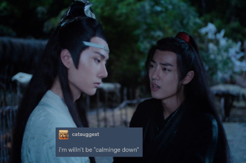 howdydowdy:drunk!lan wangji as catsuggest, part 2(part 1) (part 3)