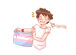 Dailyketchum:@Dailyshinycutiefly The Mun Of This Blog Is A Transboy! And Also A Big