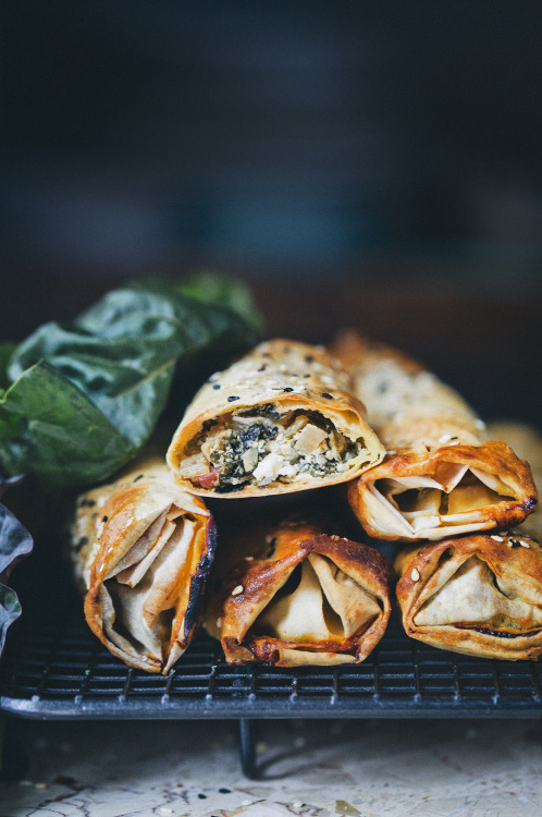 Rainbow Chard and Feta Cheese Börek