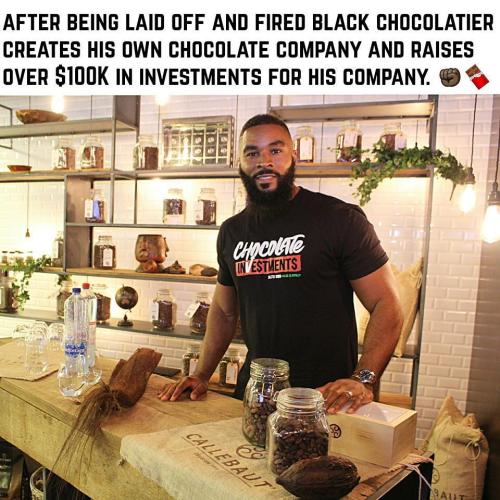 officialblackwallstreet:Over $100,000 has been invested in this Black Owned Chocolate Company for th