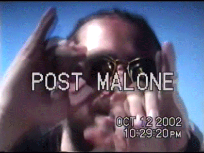 louieisdead:  Post Malone VHS Edit 