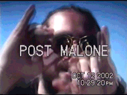 Louieisdead:  Post Malone Vhs Edit 