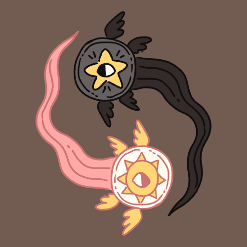 Thinking About A Pair Of Pins For Queerplatonic Pride.
