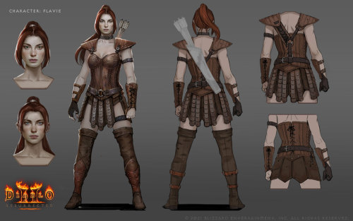 Diablo II: Resurrected Concept Artworks