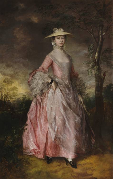  Mary Countess Howe, c. 1764, Thomas Gainsboroughfrom the English Heritage