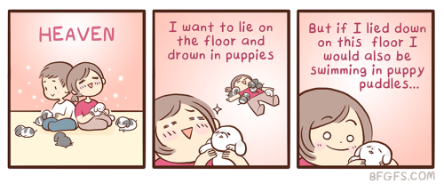 XXX bfgfs:    Fifi Origin Story pt.2 PUPPIES!!!! photo