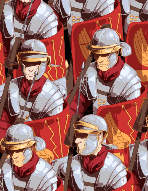 Roman legionary pattern from 2016. I need to do some more repeating patterns in the future!  