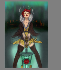 Took a break from playing Transistor to do