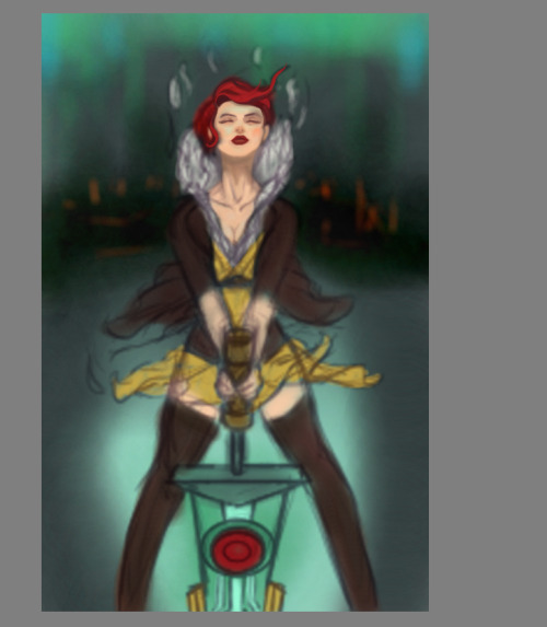 Took a break from playing Transistor to do adult photos