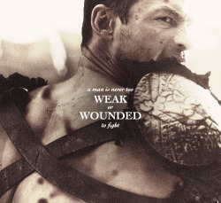 dagna:  favourite spartacus quotes [1/?]